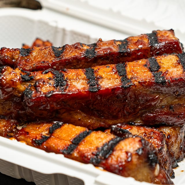 Pork Ribs Entree 3 Bone Entree.